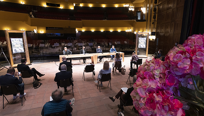 Conferenza stampa di riapertura al pubblico del Teatro Lirico